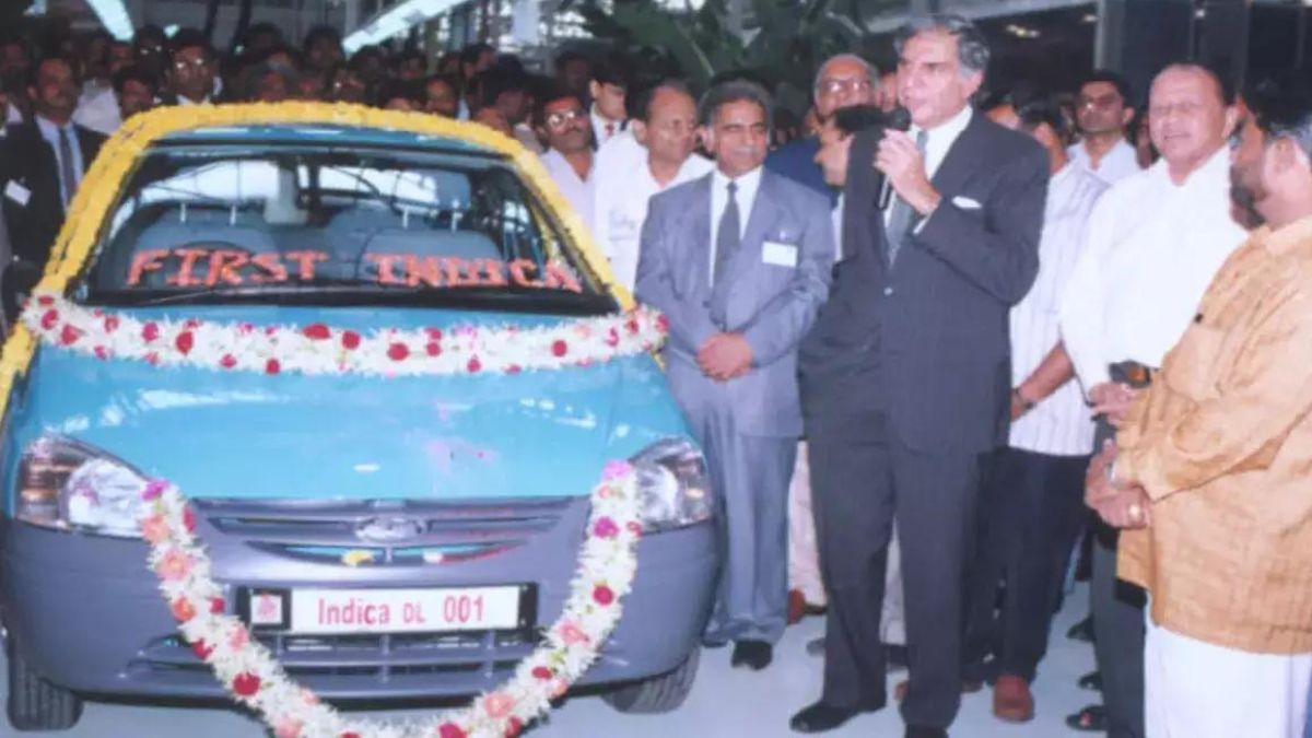 Ratan Tata Introduce the First Completely Indian made Car