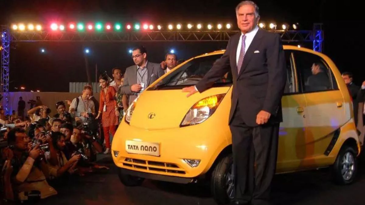 Ratan Tata Launches World's Cheapest Car Tata Nano