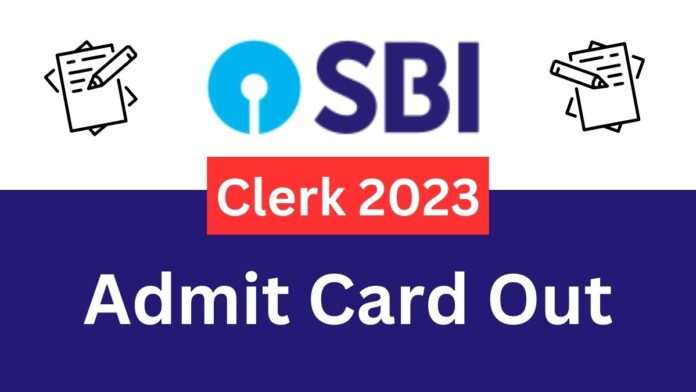 SBI Clerk Prilims Admit Card 2023 Out